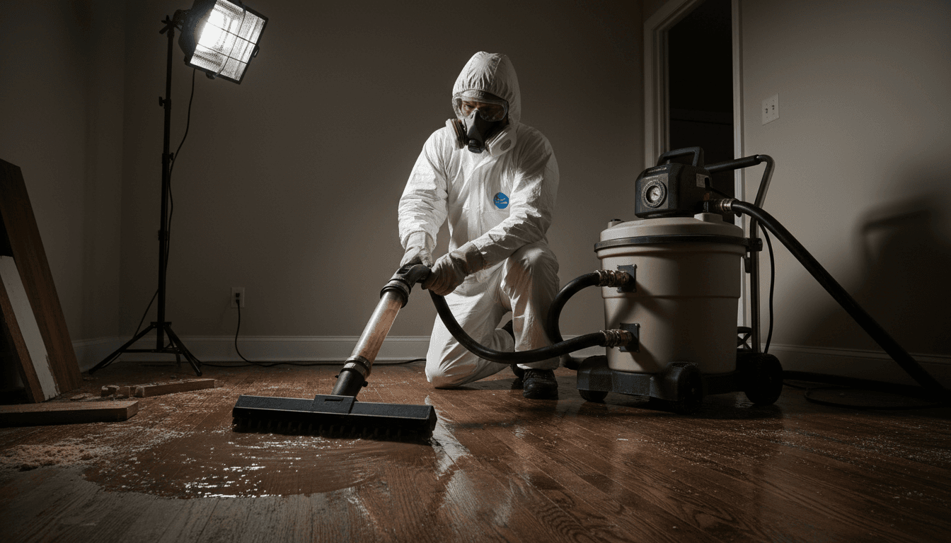 Wasserschadensanierung in Bremen mit professioneller Extraktionsausrüstung