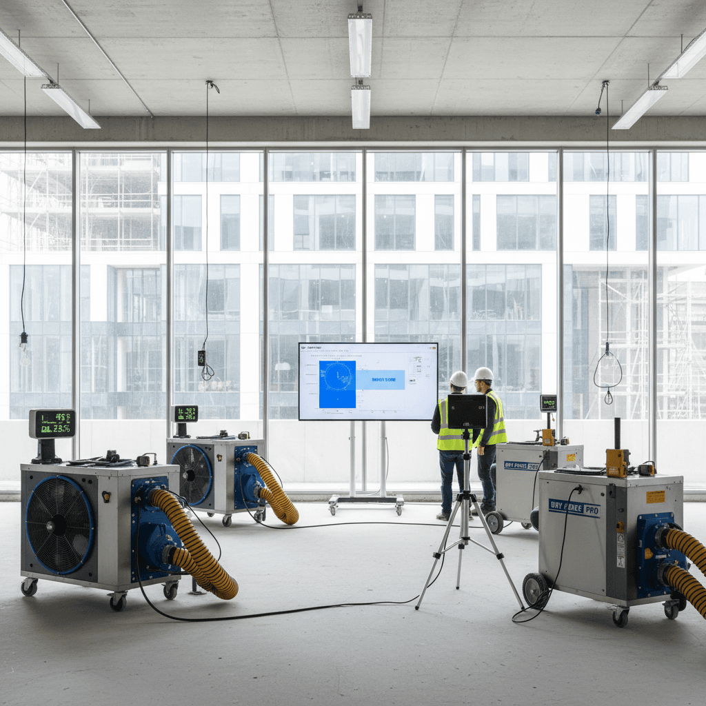 Bautrocknung Ausrüstung