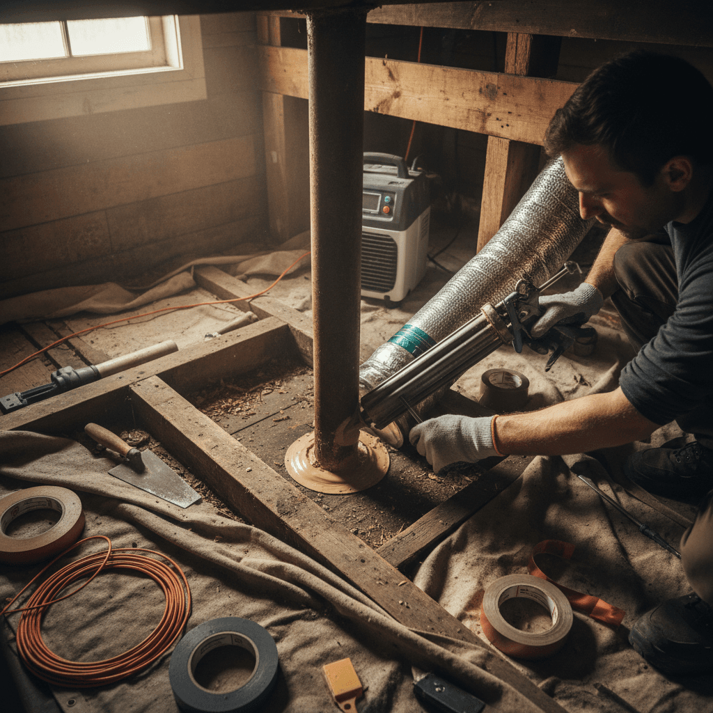 Moisture control and ventilation improvements